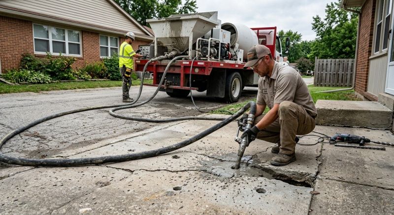 Concrete Installation in Lapeer, MI