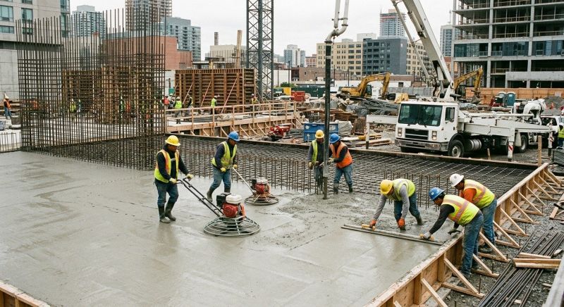 Commercial Slab Construction in Brown City, MI