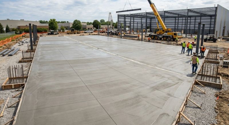 Commercial Slab Construction in Lapeer, MI