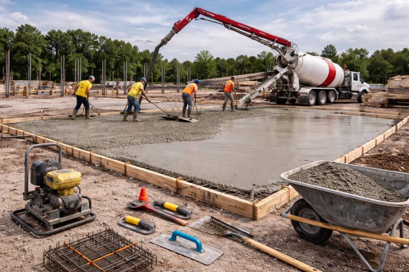 Commercial Slab Construction in Romeo, MI