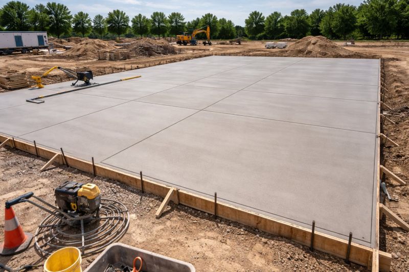 Commercial Slab Installation in Lapeer County, MI