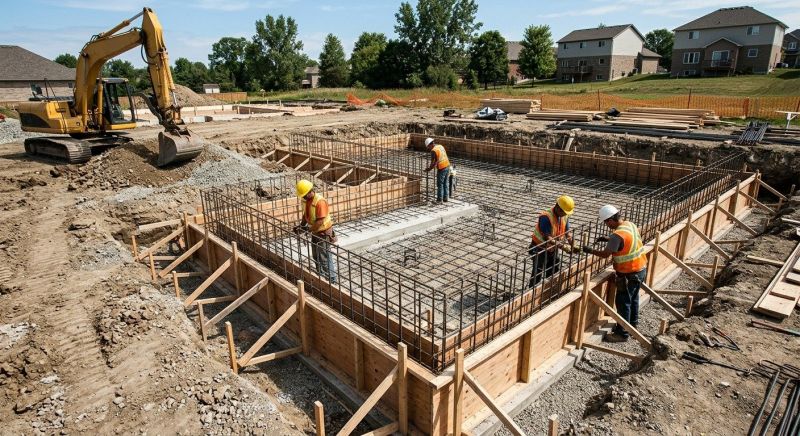 Foundation Construction in Almont, MI