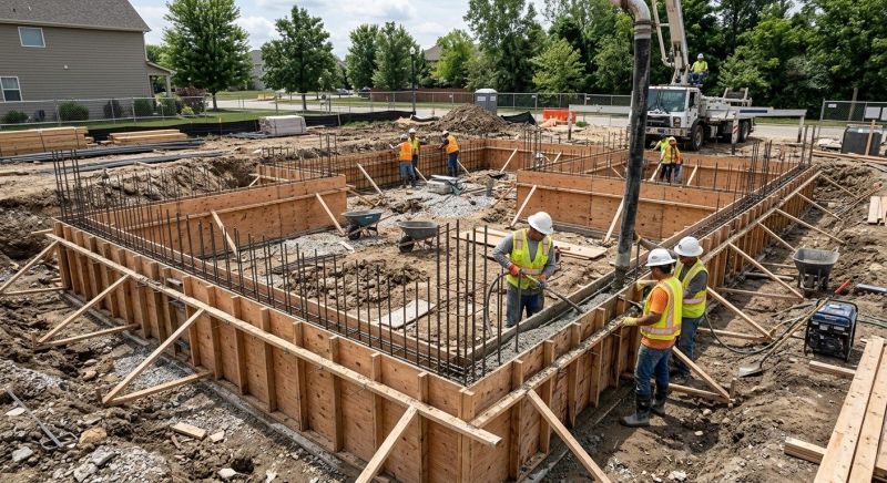 Foundation Construction in Dryden, MI