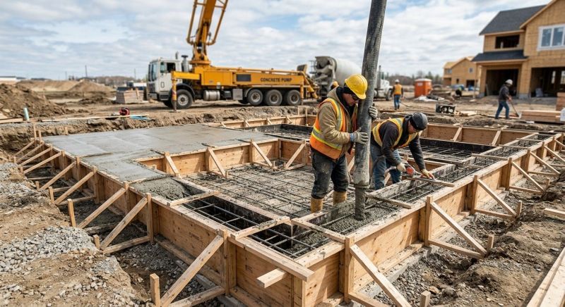 Foundation Construction in Lapeer County, MI