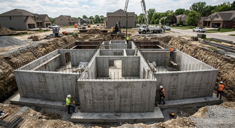 Foundation Construction in Marlette, MI