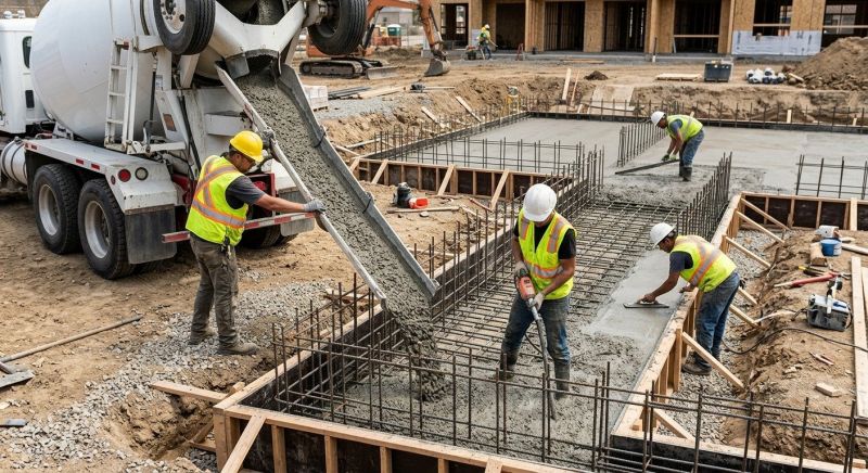 Foundation Wall Pouring in Flint, MI