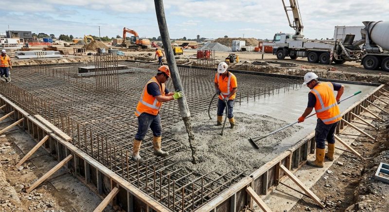 Foundation Wall Pouring in Lapeer, MI