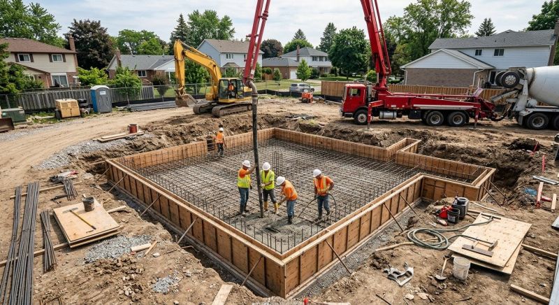 Home Foundation Installation in Attica, MI