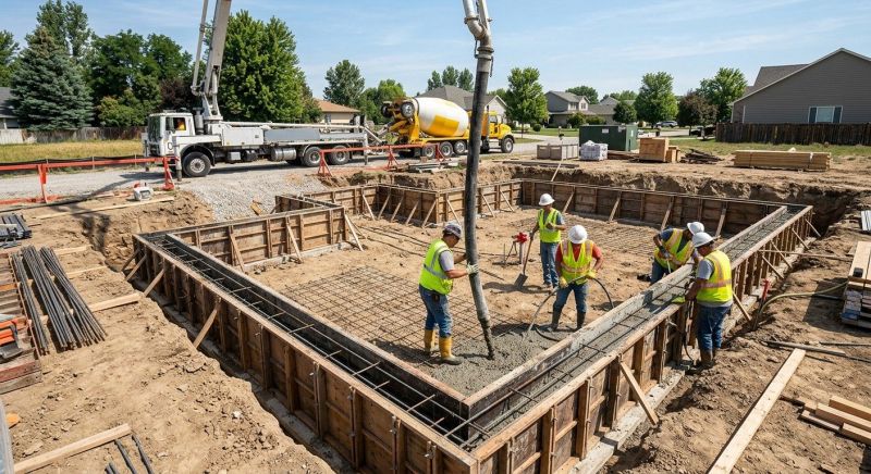Home Foundation Installation in Davison, MI