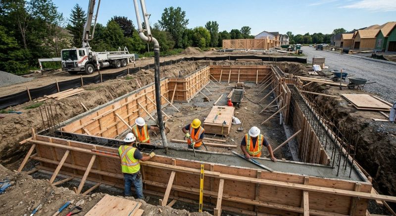 Home Foundation Installation in North Branch, MI
